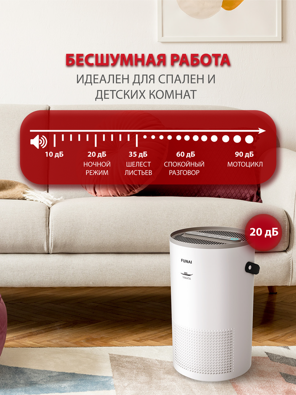 Очиститель воздуха Funai YAKATA HAP-Y300S01W