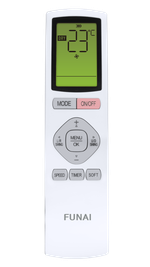 Мульти сплит-система на 2 комнаты Funai KAGAMI SHIRO ORIGAMI KODO RAM-I-KMS25HP/KMS30HP/RAM-I-2OK40HP.01/U