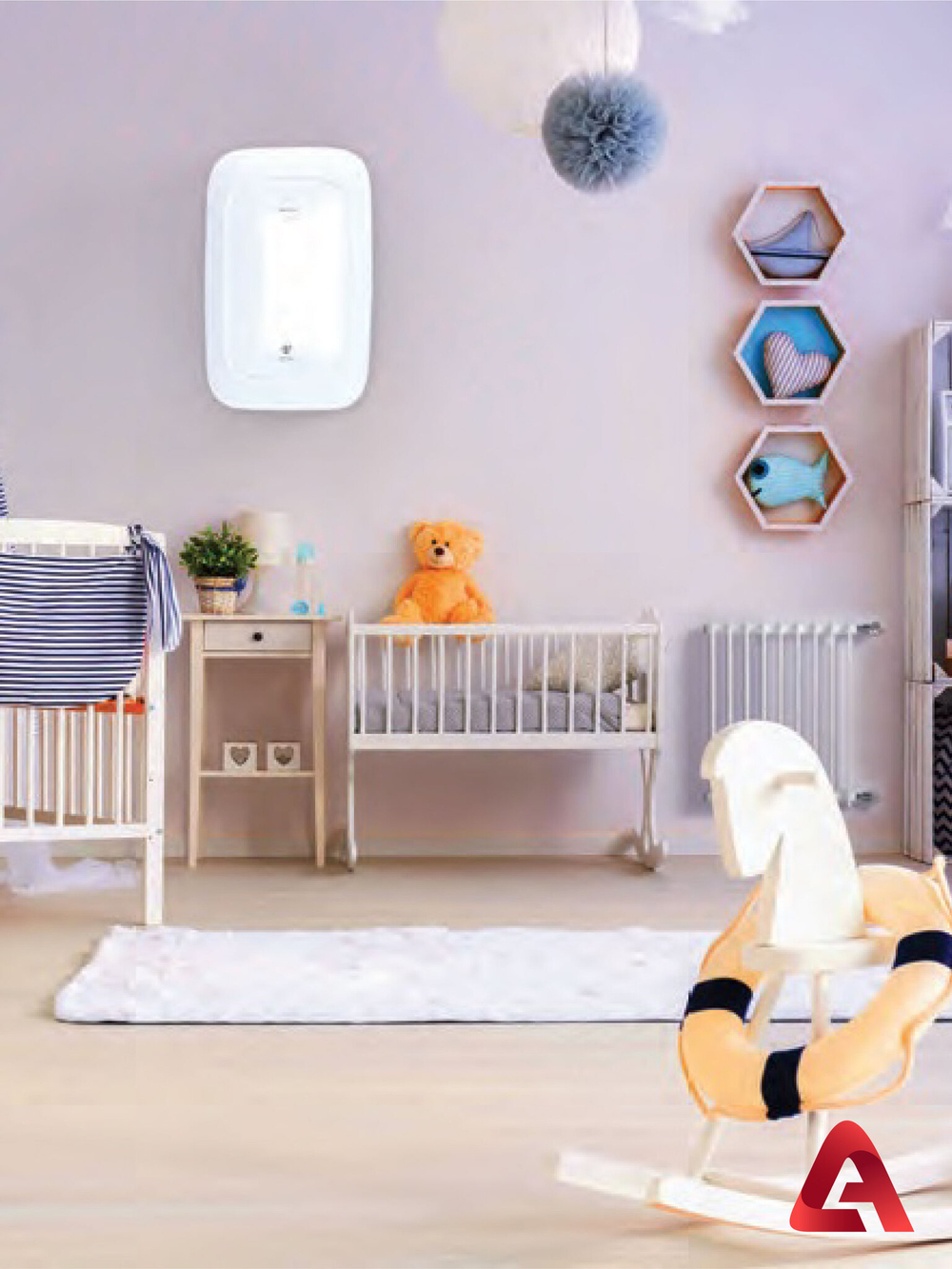 Приточный очиститель воздуха Royal Clima Brezza RCB-H 150 Lux (с нагревом)