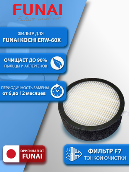 Фильтр тонкой очистки F7 для Funai Kochi