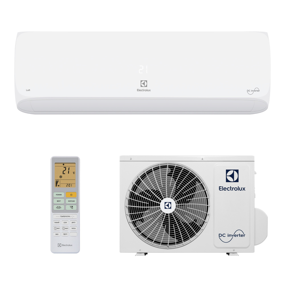 Инверторная сплит-система Electrolux Loft DC Inverter EACS/I-12HAL/N8
