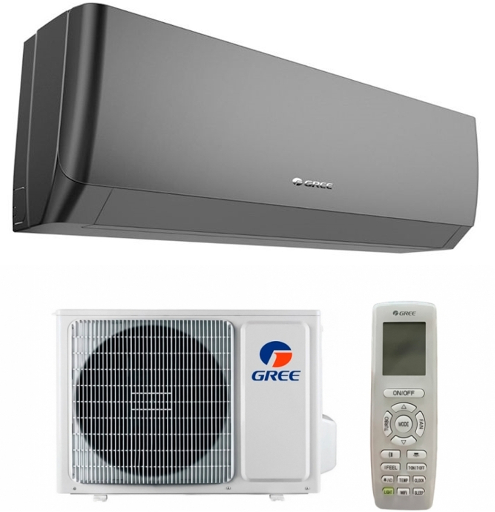 Инверторная сплит-система GREE Pular Inverter Arctic (black) GWH09AGCXB-K6DNA4F