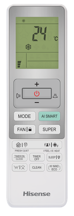 Инверторная сплит-система Hisense AIR SENSATION SUPERIOR DC Inverter AS-10UW4RXVQF00