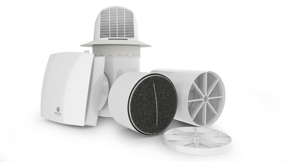 Рекуператор приточно-вытяжной Royal Clima Fiato RCF-70