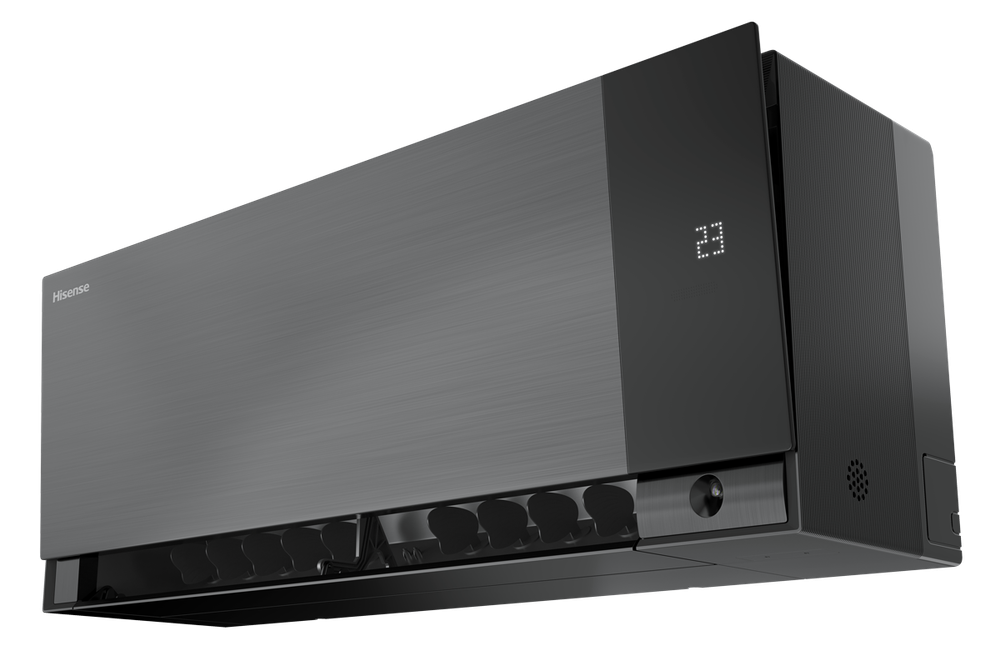Инверторная сплит-система Hisense SENSATION SLIDER PRO CARBON SUPERIOR DC INVERTER AS-18UW4RFMQK00(B)