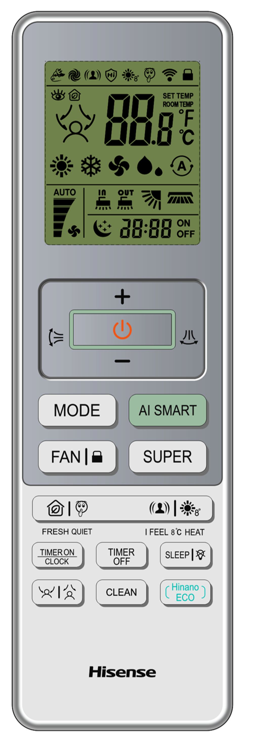 Инверторная сплит-система Hisense VISION PRO SUPERIOR DC Inverter VISION PRO SUPERIOR DC Inverter AS-18UW4RBVQH00