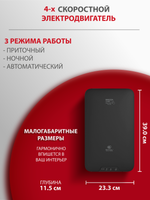 Приточный очиститель воздуха Royal Clima Brezza LUNA RCB 80 Lux